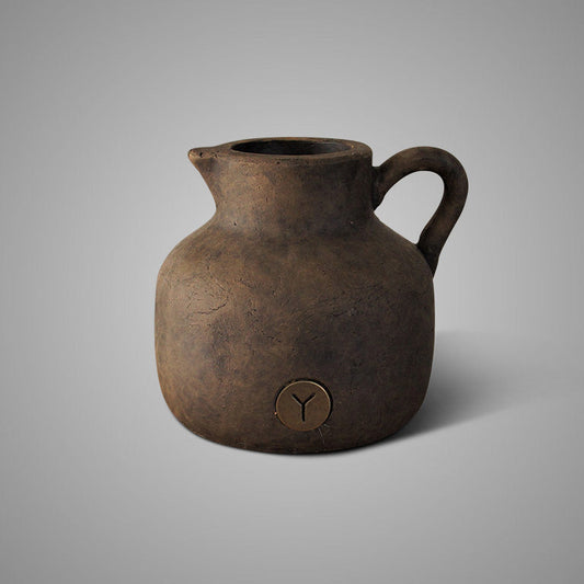 Jug With Neck Majestic Brown M D.19 H.17